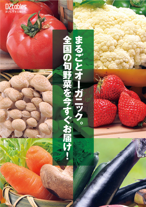 農林／野菜販売 パンフレットA4-6P